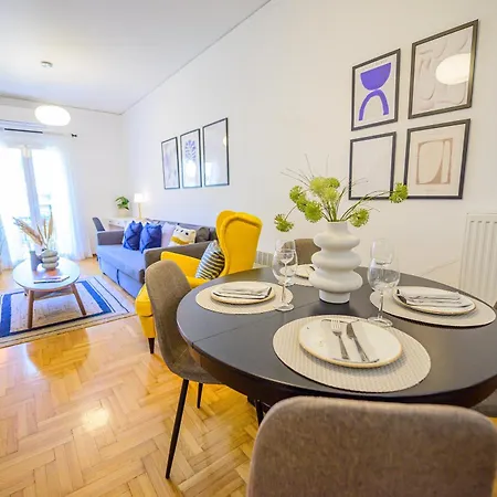 Apartment Stylish Peaceful 2 Bedroom Retreat Next To Acropolis & Metro Athens
